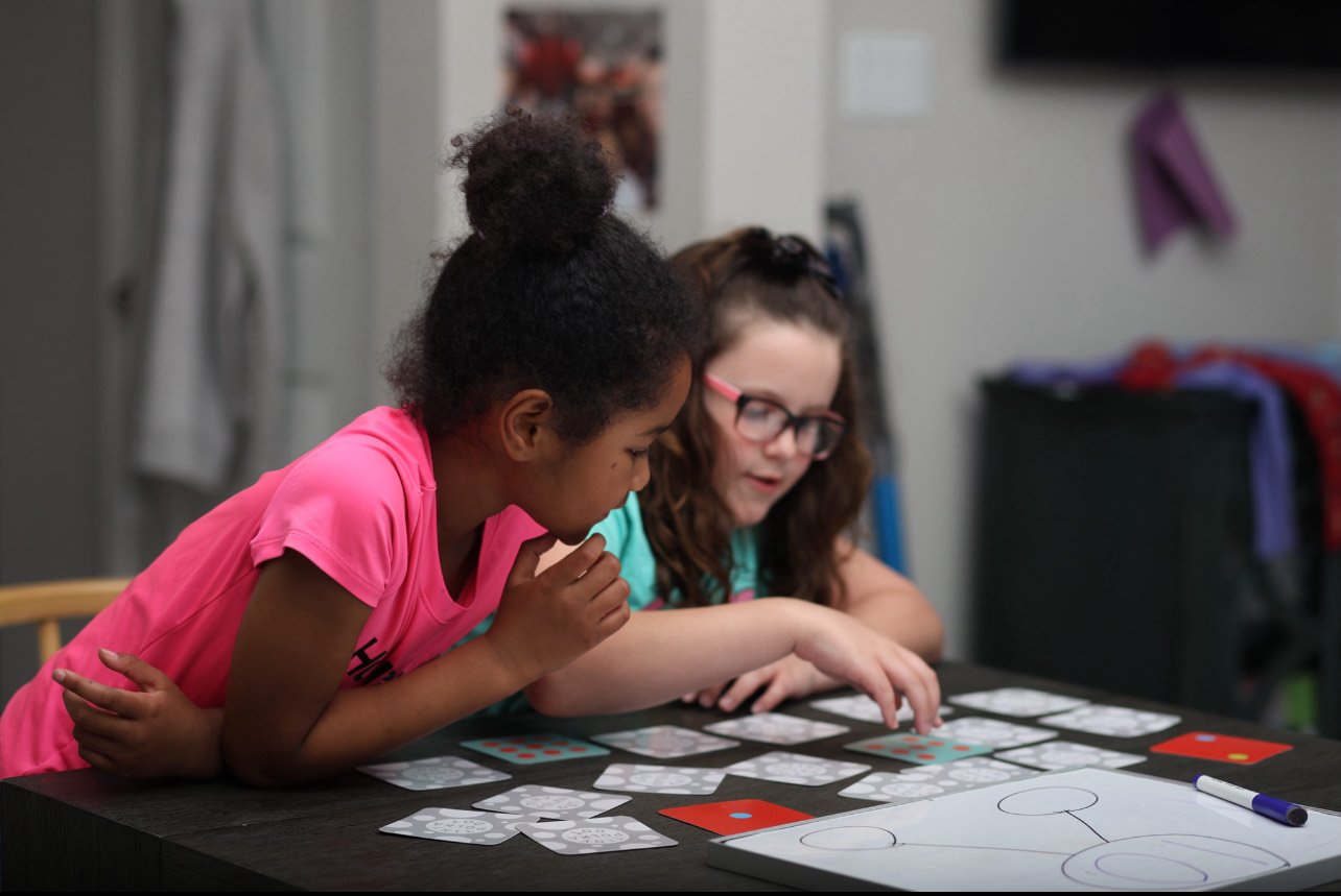 Math tutoring session